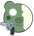 ZombPiggyWithGun emote