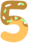 Yellow_number_5 static emote