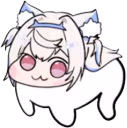 fuwawa emote