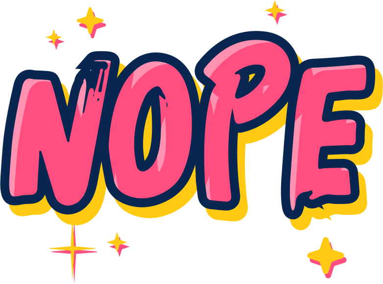 NOPE emote