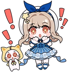 NikkiSurprise emote