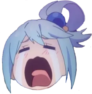 aqua_crying emote
