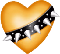 gold_heart_bulldogcollar emote