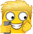 smirk_phone emote