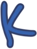 LetterK_Blue emote
