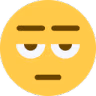 unimpressed emote