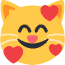 smileCatWithHearts emote