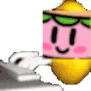 Burging animated emote