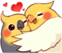 BirdCuddle emote