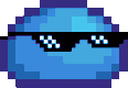 SlimeCoolerBlue emote