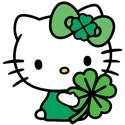 CloverHelloKitty emoji