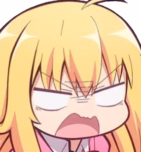 annoyedanimechick emote