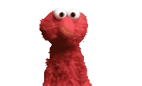 ElmoShrug emote