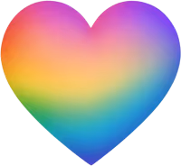Rainbowheartx emote