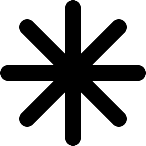 blackasterisk emote
