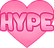 HypeHeart static emote