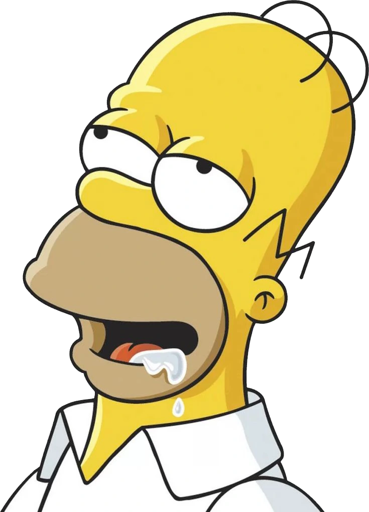 HomerSimpsonDrooling emoji