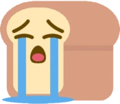 cryingbread emote