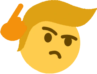 DonaldThink emote