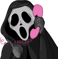 Ghostface_Phone emote