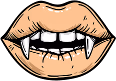 Beigevampirelips emote