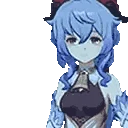 ganyuWave emote