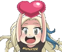 HeartCheer emote