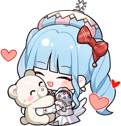 NikkiCuddle emote