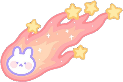 bunny_comet static emote