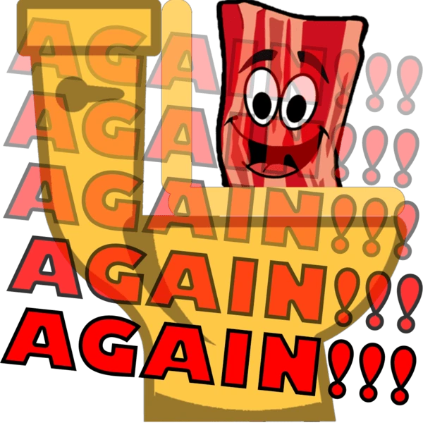 BaconToiletAGAIN emote