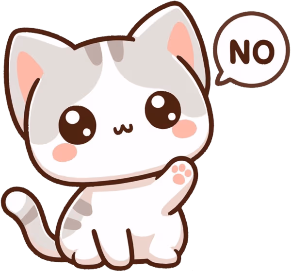 CatNo emote