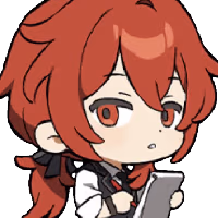 Chibi_Diluc_Write emote
