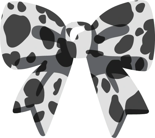 Blackwhitebow emote