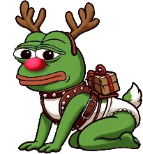 PepeRudolphReindeer emote