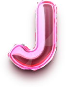 Letter_J_foil_balloon emote