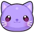 Cutepurplecat emote