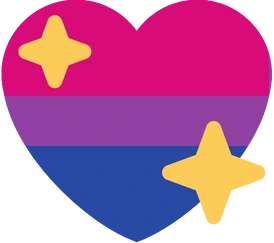 bisexual_shiny_heart_flag emote