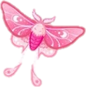 PinkLunarMoth emoji