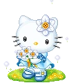 HelloKittyFlowers emote