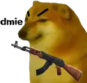 cheems_ak47gobrr emote