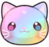 Cuterainbowcat emote