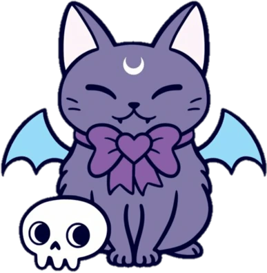 BlackCat_skull emote