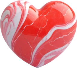 Red_white_marbleheart emote