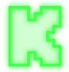 neon_kick_logo static emote