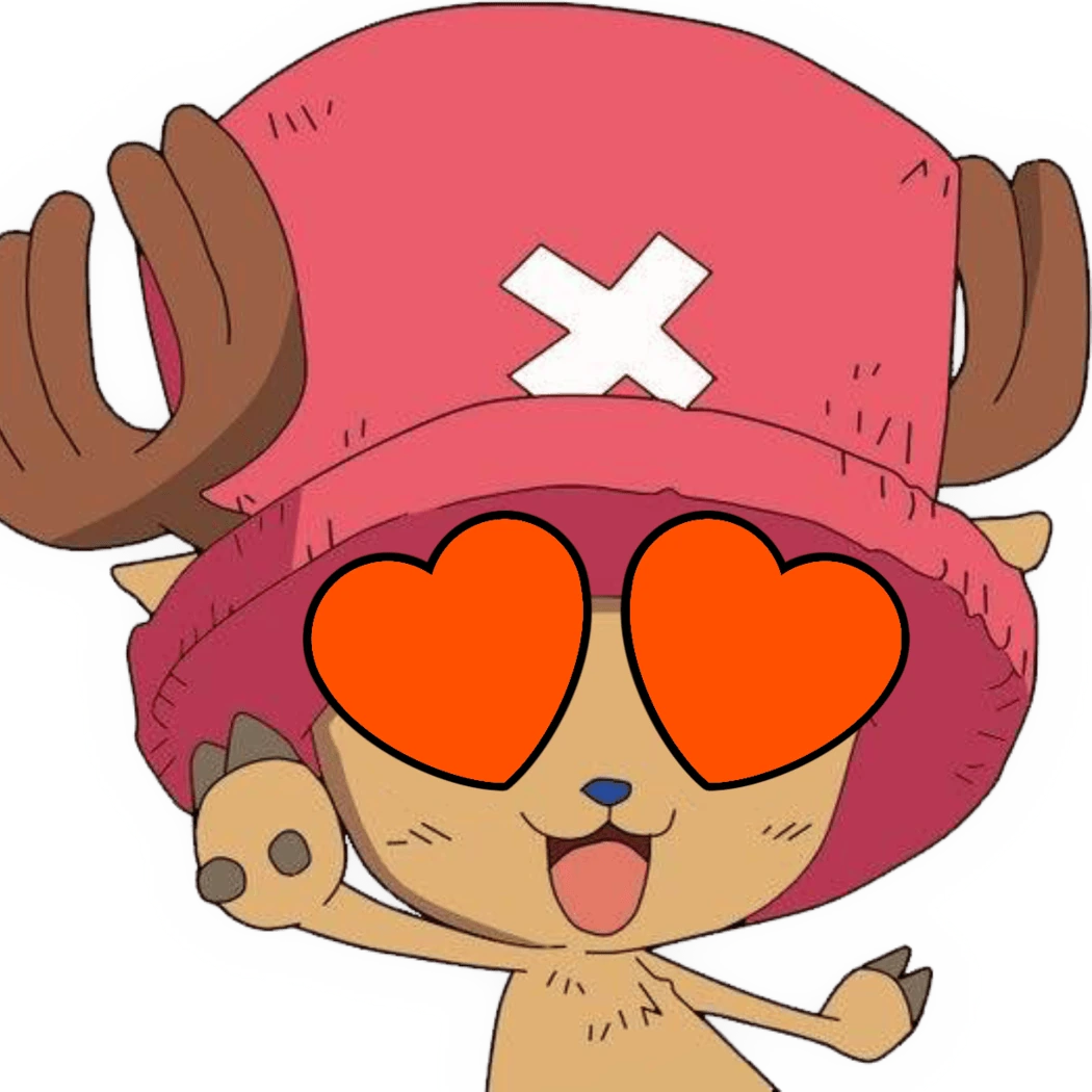 Chopper_HeartOrangeEyes emote