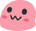 PinkKirbyBlob emote