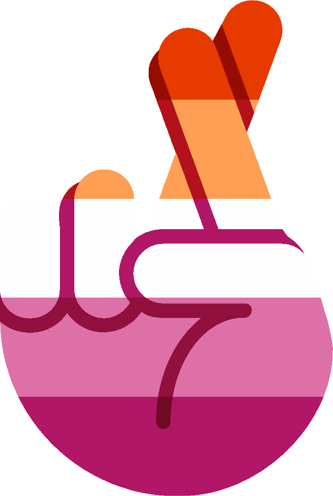 lesbian_fingers_crossed emote