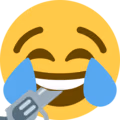 laughing_emoji_gun emote