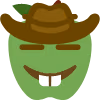 CowboyAppleMellow emote