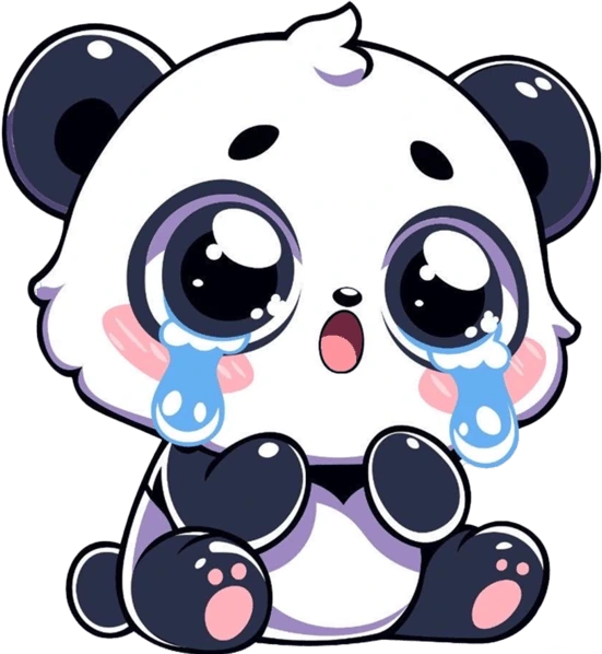 CutePandaCry emote